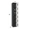 Adiroffice 12 in W, 12 in D, 72 in H, Steel ADI629-206-B-W-PKG-2 - alternate 9